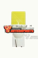 Лампа светодиодная 12V W5W T10 белый "смайлик" керамика без цоколя