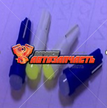 Лампа светодиодная 12V W1,2W T5 (белый,1 диод) T5-COB-12V ice blue