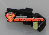 Лампа светодиодная 12V W5W T10 белый 3 диода (односторонняя) SY-3SMD/3528 WHITE 12V 