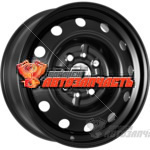 Диск колеса 2112,2170 штамп R14 (черные) 5.5JR14 D58.6 ET35 PCD 4x98 ТЗСК