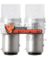 Лампа светодиодная 12V P21W (белая 1156, 9 диодов, симметричная) 1156-9SMD-2835 12V