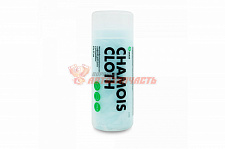 Салфетка замша 32х43 см GRASS "Chamois Cloth" эконом в тубусе