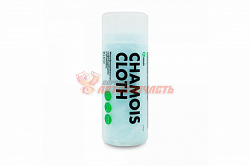 Салфетка замша 32х43 см GRASS "Chamois Cloth" эконом в тубусе