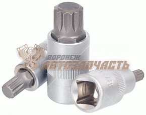 Головка со вставкой SPLINE M 8 (1/2 ,L= 55mm) АвтоDело