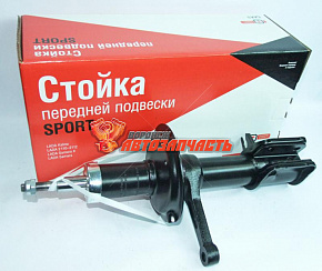 Стойка передней подвески 2108 СААЗ правая газо-масляная (класс sport) в упак lada