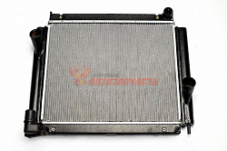 Радиатор охлаждения ГАЗель Бизнес дв. Cummins ISF 2.8 2-х рядный (в сборе с интеркулером) 