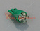 Лампа светодиодная 12V W5W T10 зеленый 7 диодов 12V COLOR G