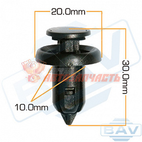 11190 клипса автомобильная HONDA