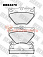Тормозные колодки дисковые задние Toyota Celica, Corolla, Prius, Verso, Yaris HEXEN 