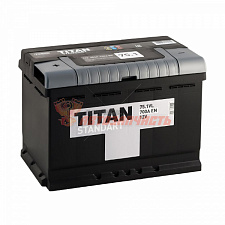 Аккумуляторная батарея  75Ah обратный (650А) TITAN STANDART (276х175х190) 75.0 L R