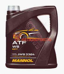 Масло трансмиссионное ATF WS 4 л Mannol (MN8217-1) TOYOTA/LEXUS AISIN AW