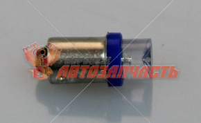Лампа светодиодная 24V T5W  (синяя, линза) BA9S1LED B 24V 