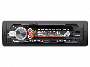 Автомагнитола AurA FIREBALL-104BT / 4х36w, USB 2/FLAC/BT, 1RCA, белая подсветка