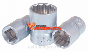 Головка торцевая 1/2" 10мм Автодело 12-гранный рабочий профиль