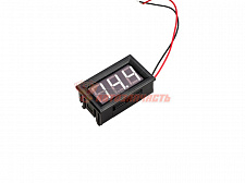 Вольтметр AurA ZWE-V02W белый / цифровой, 9-18V, 3 сегмента, белый
