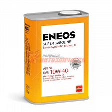 Масло моторное Eneos Super Gasoline SL 10w40  1л (полусинт.)