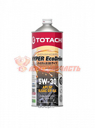 Масло моторное TOTACHI HYPER Ecodrive 5W30 (API SP)  1л. (TOYOTA,KIA,NISSAN,FORD)