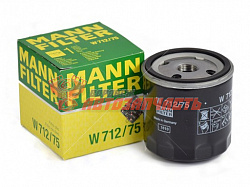 Фильтр масляный MANN W 712/75 Opel