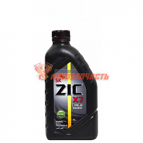 Масло моторное ZIC X7 Diesel 10w40  1л синтетика