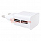 Зарядное устройство сетевое 2 x USB 220В