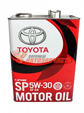 Масло моторное Toyota 5W30 MotorOil SP/GF-6A  4L (железная банка)