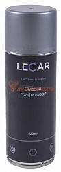 Смазка графитная LECAR 520 мл. (аэрозоль)