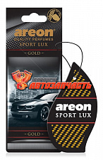 Ароматизатор AREON QUALITY PERFUME Sport Lux сухой лист Gold 