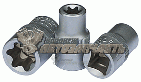 Головка торцевая TORX E16 (1/2) Автодело