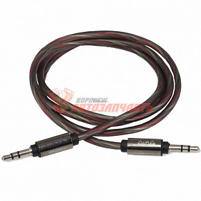 RCA кабель AURA RCA-J136 Jack 3.5 мм штырь Hi-Fi 1м