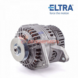 Генератор ГАЗ-3302 дв. 4216,4219 клиновый шкив ELTRA (14В/110А) 