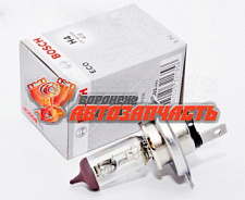 Лампа галогенная H4 12V 60/55W BOSCH ECO 