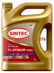 Масло моторное Sintec Platinum 5w30 GF-6A   4л Platinum 7000 /new упаковка/