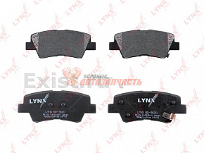 Тормозные колодки дисковые задние Hyundai Solaris (10-) / Kia Rio III (11-) 