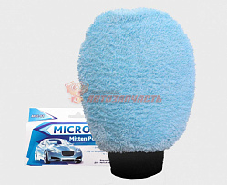 Варежка из микрофибры Mitten Polish&Clean 15x25