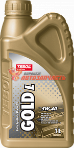 Масло моторное TEBOIL 5W40 Gold L  1л.