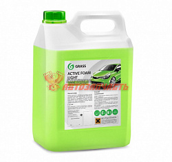 Автошампунь Active Foam Light для бесконтактной мойки 5л GRASS  