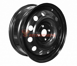 Диск колеса 6.0J15 ET48 DIA 54.1 PCD 4x100 ТЗСК Hyundai Solaris / Kia Rio черные