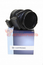 Датчик массового расхода воздуха Газель,Соболь ЕВРО-3, 6 конт CARTRONIC (20.3855-10, Ref.5WK 9 6351)