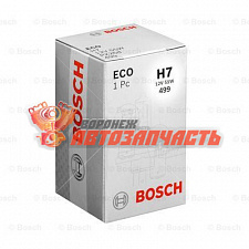 Лампа галогенная H7 12V 55W BOSCH ECO 