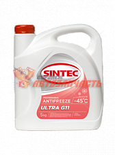Антифриз Sintec ULTRA G11 (красный)  5л  (снято с поставок)