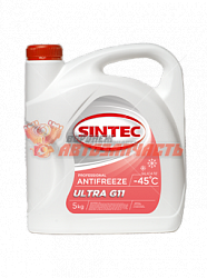 Антифриз Sintec ULTRA G11 (красный)  5л  (снято с поставок)