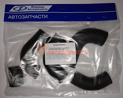 Комплект патрубков радиатора ГАЗ-3302  дв. 406 Форвард (5 шт.)
