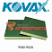 Губка абразивная 2-х сторонняя MEDIUM зеленый Р-580-620 123х98х13мм KOVAX