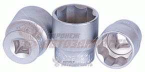 Головка торцевая 1/2" 15мм Автодело Professional