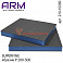 Губка абразивная двухсторонняя P 280-500 SUPERFINE синяя 120х98х13мм ARM