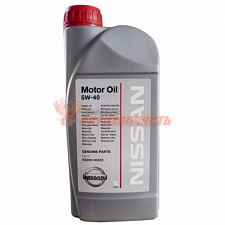 Масло моторное Nissan 5W40 SN/CF A3/B4  1L  (EU)