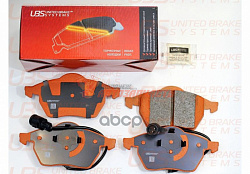 Тормозные колодки дисковые передние Audi A6 04-08-11A4 00-08/VW Passat 00-10/Skoda Superb 03-08 UBS