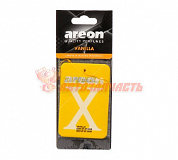 Ароматизатор AREON X-VERSION YELLOW  сухой лист Ваниль М
