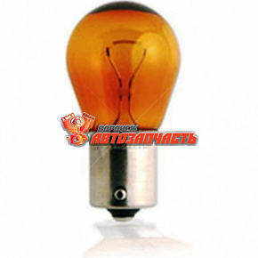 Лампа 12V PY21W BAU15s (желтая, смещение на 130 градусов) BOSCH ECO 