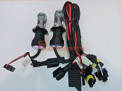 Лампа ксенон H 4 BLUE LIGHT 4300K A/C HI/LOW 2шт.в к-кте с проводкой